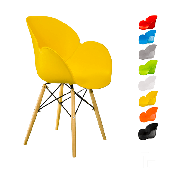 صدف پایه چوبی