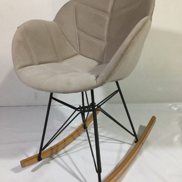 صندلی صدف روکش پارچه راک درختی