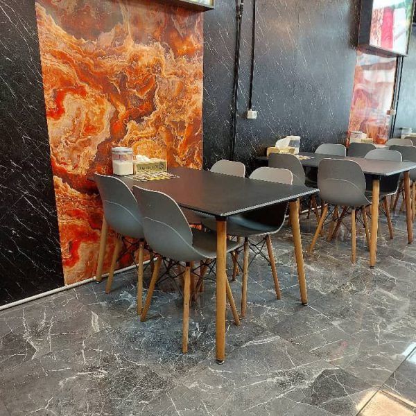 کندو پایه چوبی و میز وکیوم با پایه استوانه ای